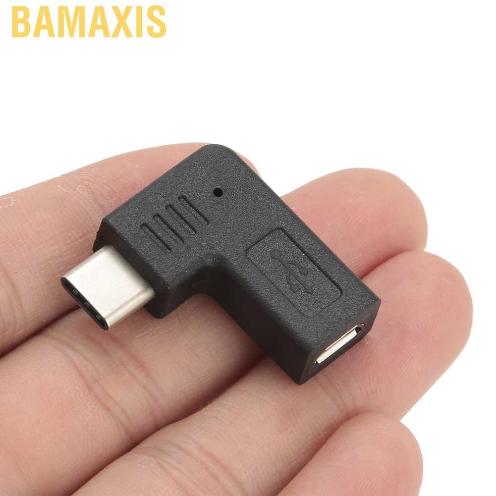 Đầu Nối Bamaxis 90 ° Type-C 3.1 Male Sang Female U3-214