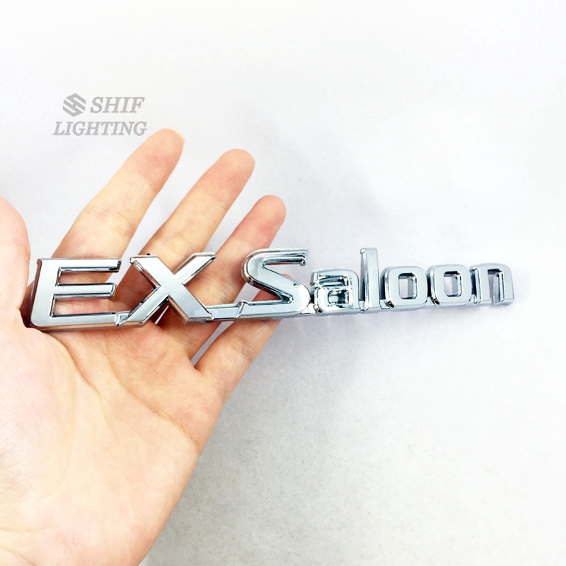 Sticker hoạ tiết chữ EX Saloon dự phòng dành cho xe TOYOTA NISSAN