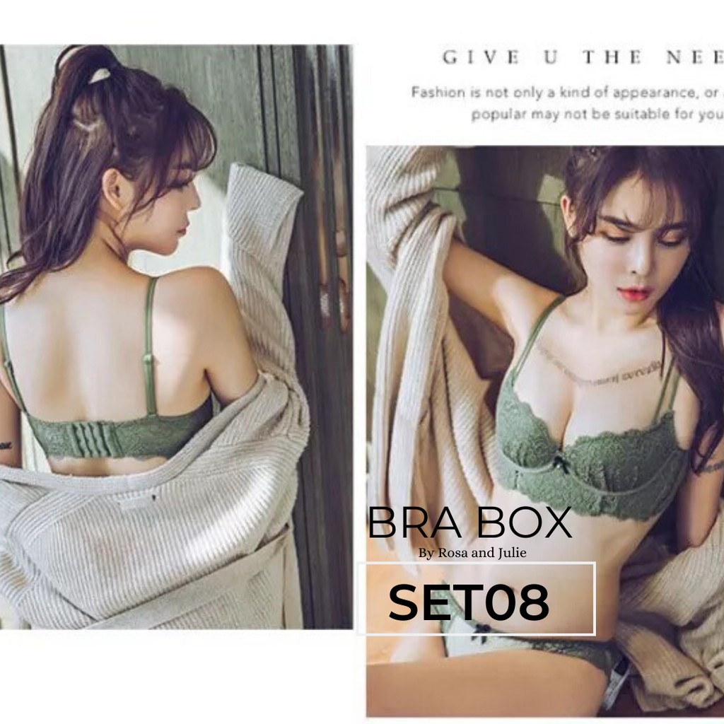 BỘ ĐỒ LÓT REN CAO CẤP CÓ GỌNG-BRABOX | BigBuy360 - bigbuy360.vn