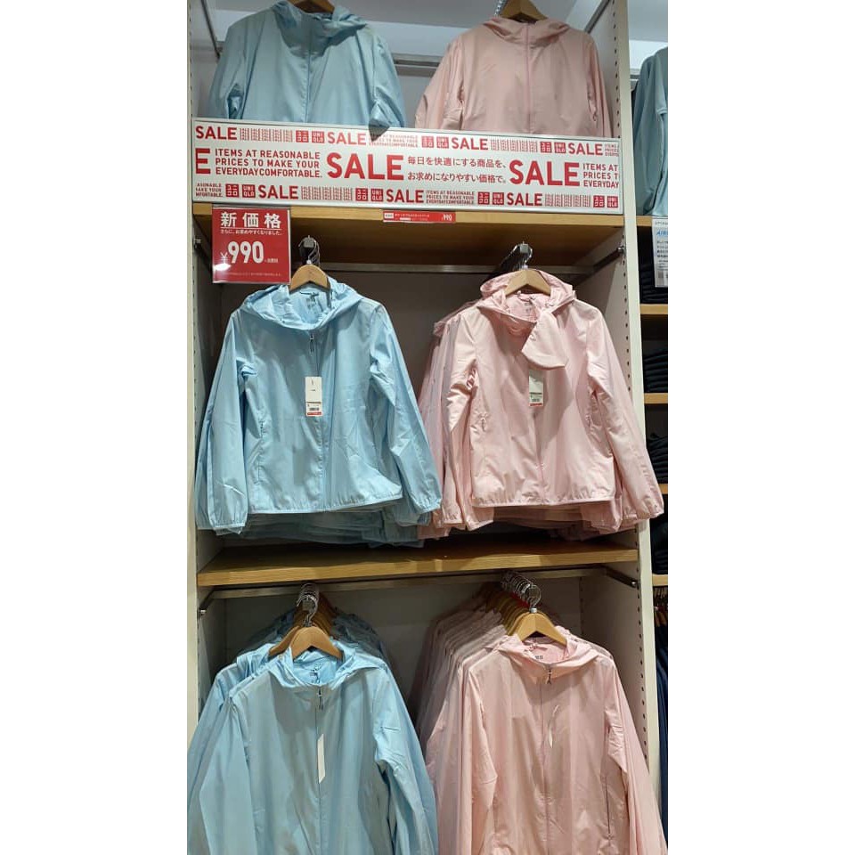 ÁO GIÓ BỎ TÚI UNIQLO UV CUT | BigBuy360 - bigbuy360.vn