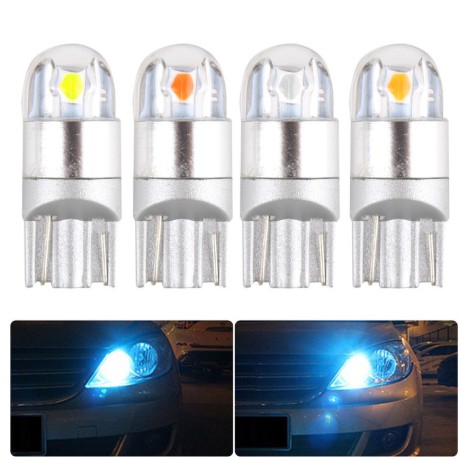 Bóng LED T10 đèn xi nhan demi soi biển số siêu tiết kiệm ánh sáng tốt xe hơi ô tô tương thích Toyota Vios Innova