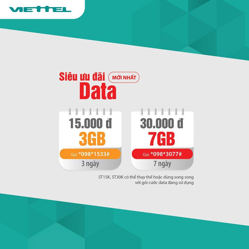 Sim 4G Viettel ST30K thoải mái lướt net mọi nơi