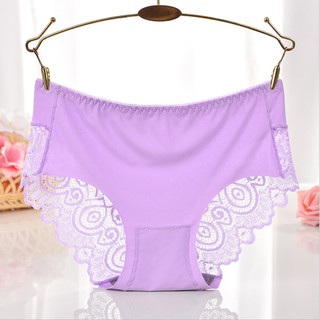 Quần lót lụa pha ren cao cấp free size