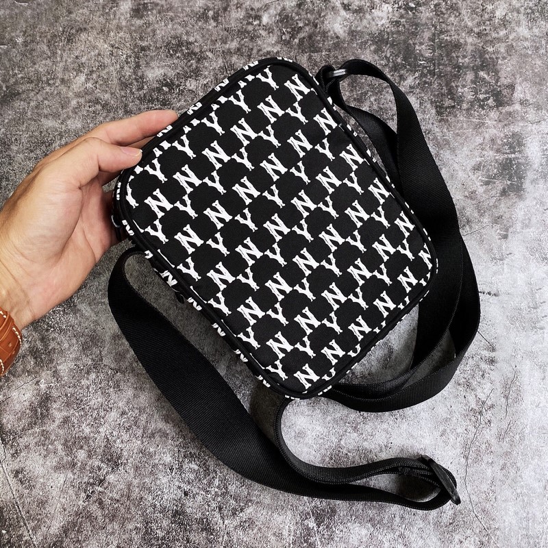 [ĐẸP RẺ NHẤT SHOPEE] Túi đeo chéo NY nam nữ , Minibag M.L.B Monogram nhiều màu XUẤT DƯ FULL TEM TAG