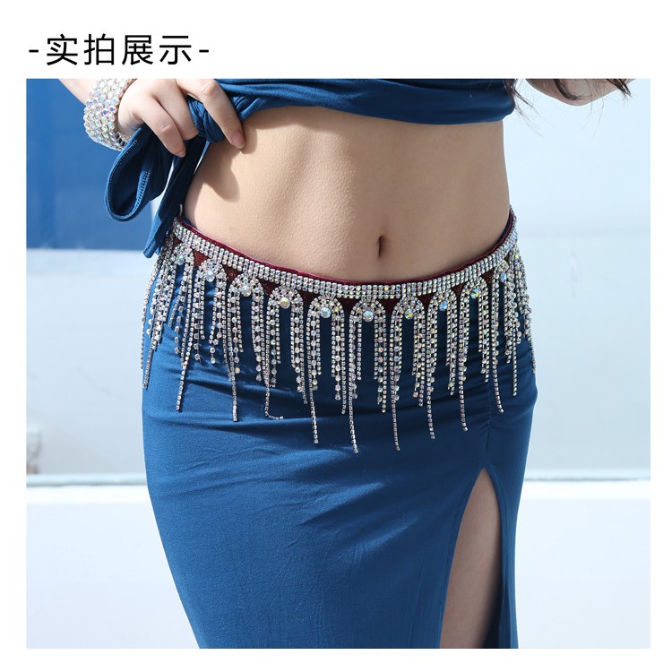 Thắt lưng múa bụng đính đá nhiều màu sắc | BigBuy360 - bigbuy360.vn
