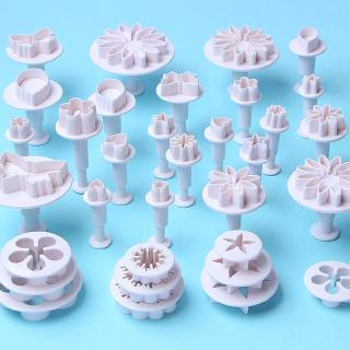 33 Pcs/set Cookie Biscuit Cake Mold Flower Set Baking Accessories