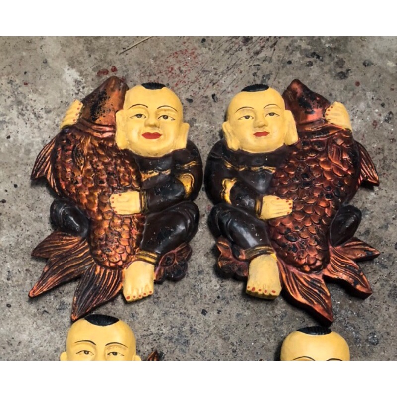 Tranh Đông hồ  bằng gỗ treo tường