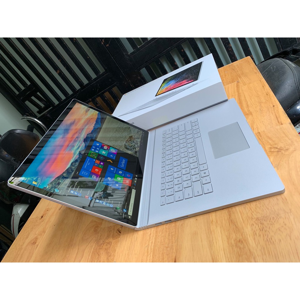 Laptop Surface Book 2 – 15in i7 8650u, 16G, 256G, GTX1060, new 100%, giá rẻ