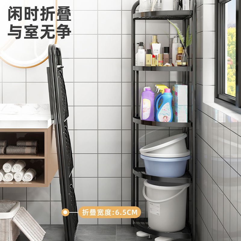 Miễn phí lắp đặt kệ nhà tắm, gấp vệ sinh, để đồ trong giá ba chân nhiều lớp, góc tầng | BigBuy360 - bigbuy360.vn