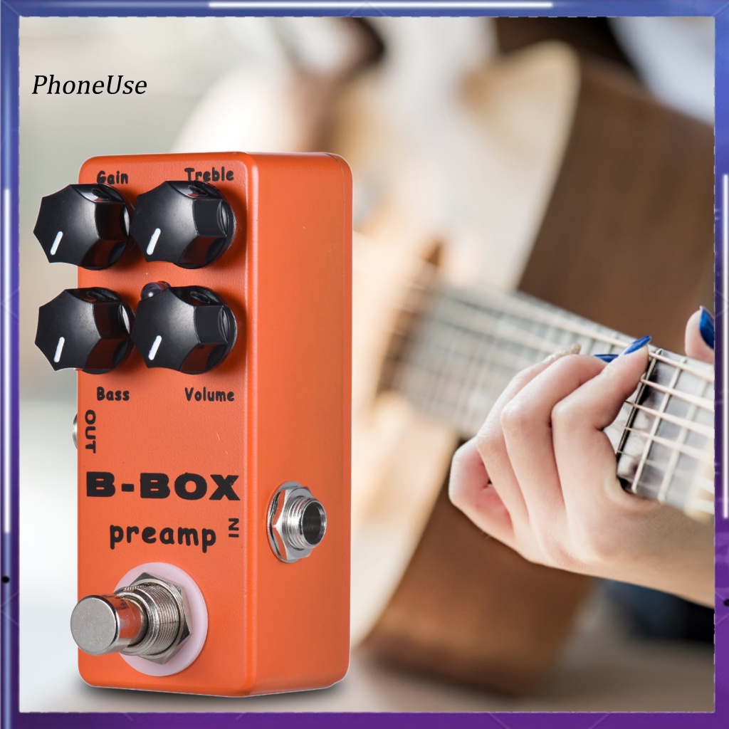 Phơ Đàn Guitar Hợp Kim Nhôm PU B-Box Preamp Chất Lượng Cao