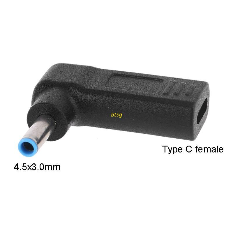 Đầu Chuyển Đổi Cổng Usb Type C Sang Cổng 4.5x3.0mm Dc Envy Eliteboook 820 G3 820 G4 840 G3 840 G4 1040 G2 1040