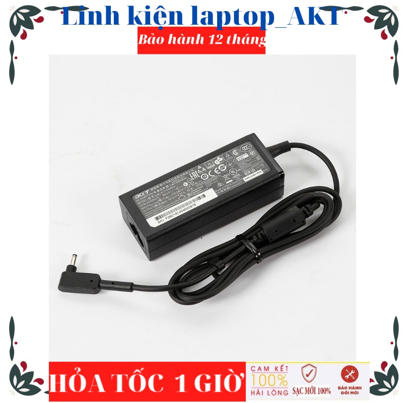 Sạc Acer 19V - 2.37A - 45W-ZIN chân nhỏ 3.0*1.1 A314-35 Swift 3 SA5-271P SF113 SF314-51 SF314-51-38EE Aspire 5 A514-54
