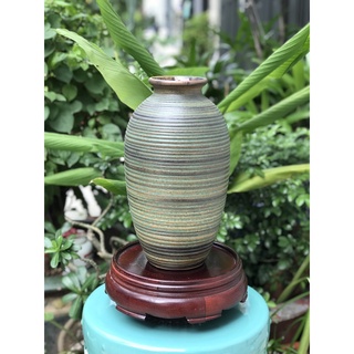 Bình Hoa Gốm Sứ Bát Tràng Mộc Dáng Bomm