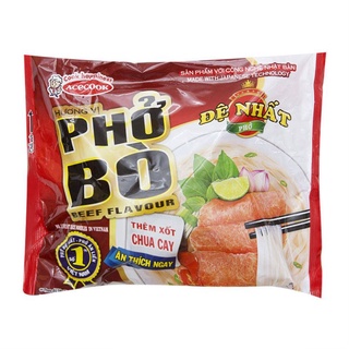Phở bò Đệ Nhất - 1 Thùng 30 gói x 65g