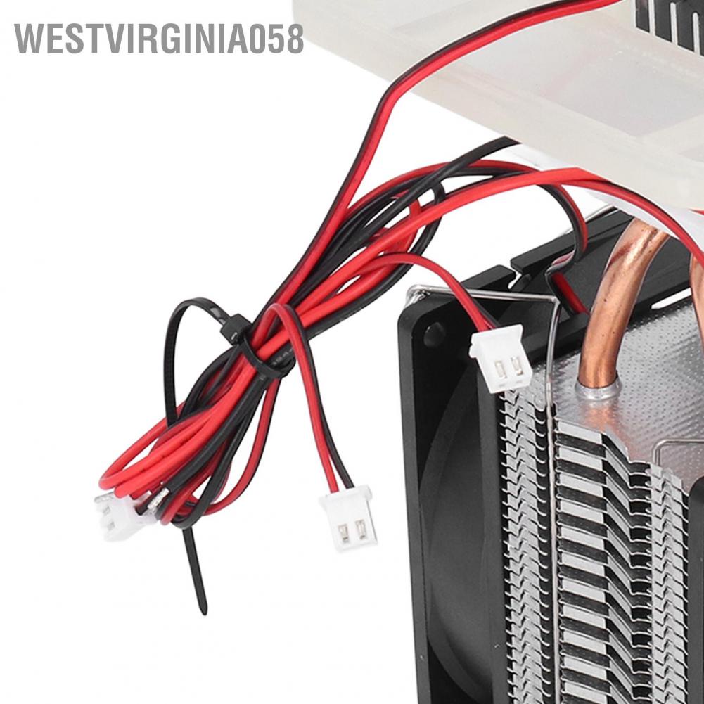 Westvirginia058 Westvirginia058 Refrigeration Cooler Semiconductor Cooling System Set Kit for Equipment 6A 12V 72W
