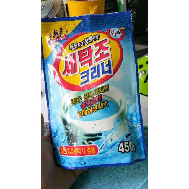 BỘT TẨY LỒNG MÁY GIẶT HÀN QUỐC 450G