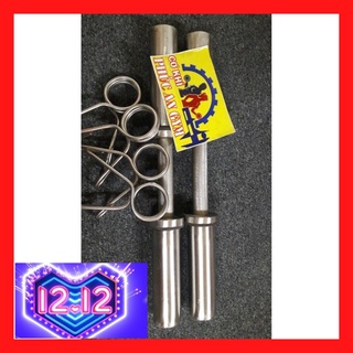 Đòn tạ tay phi 50 dài 60cm bọc inox chống gỉ dùng cho gymer