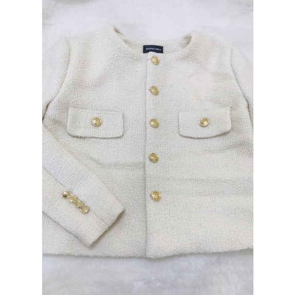 Áo dạ tweed cổ tròn thu đông dày dặn sang chảnh Hàn quốc(kèm ảnh thật) | BigBuy360 - bigbuy360.vn