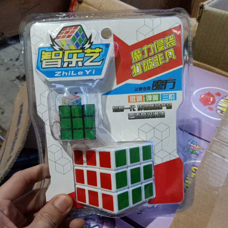Rubik THÔNG MINH tặng kèm 1 Rubik bé