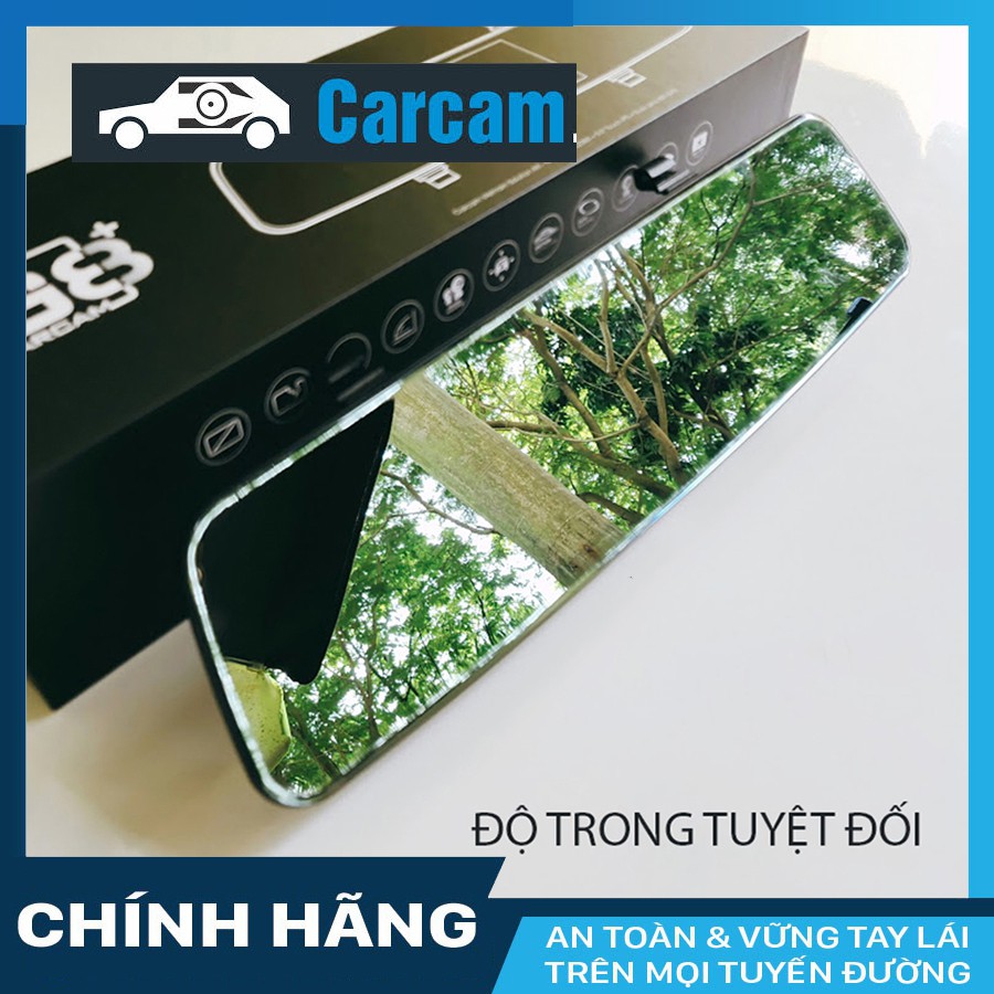 Camera hành trình trên gương Blurams V20 ghi hình 2 kênh GPS ADAS WIFI + KM thẻ nhớ 64gb | BigBuy360 - bigbuy360.vn