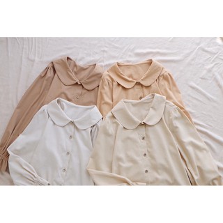 áo linen cổ sen