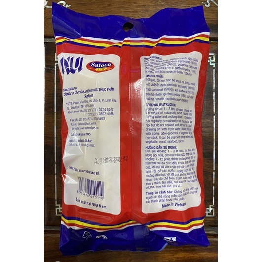 Nui Xoắn Safoco (300g)