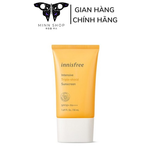 🍓Free Ship🍓KEM CHỐNG NẮNG Triple Care - Triple Shield Innisfree Sunscreen Mẫu Mới 2020