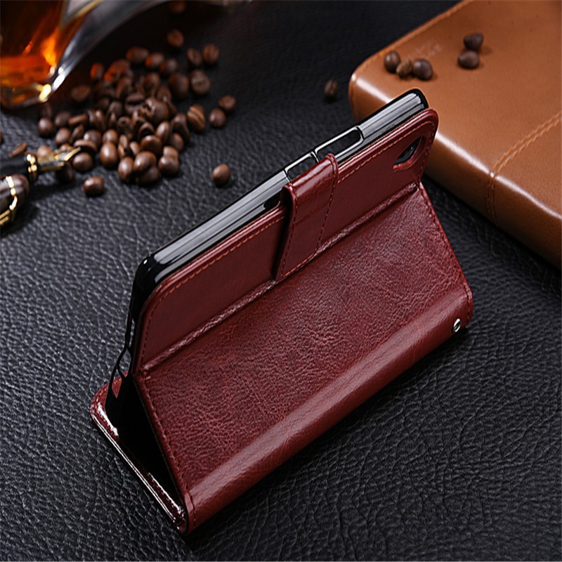 Mềm TPU Lật Đứng Trường Hợp đối với OPPO A30 A33 A37 PU Leather Wallet Điện Thoại Bag Bìa
