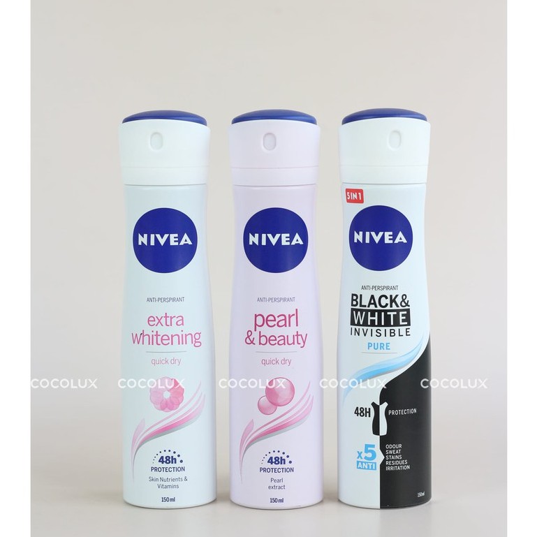 [COCOLUX] Xịt ngăn mùi Nivea 150ml