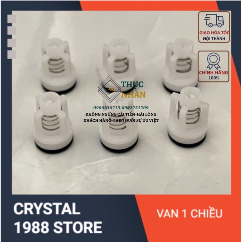 Bộ 6 van 1 chiều chỉnh áp thay thế cho máy rửa xe bị hỏng