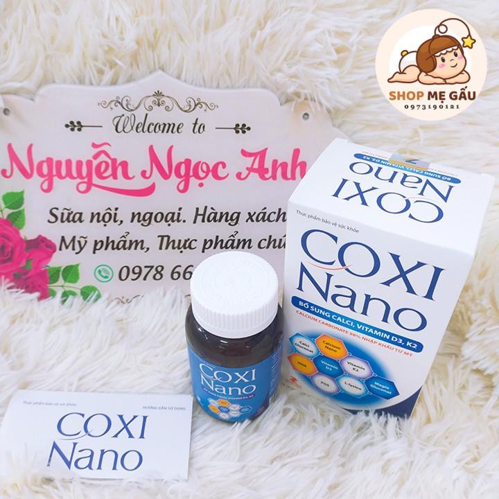 Viên uống bổ sung canxi cho cả gia đình Coxi Nano hộp 30 viên | BigBuy360 - bigbuy360.vn