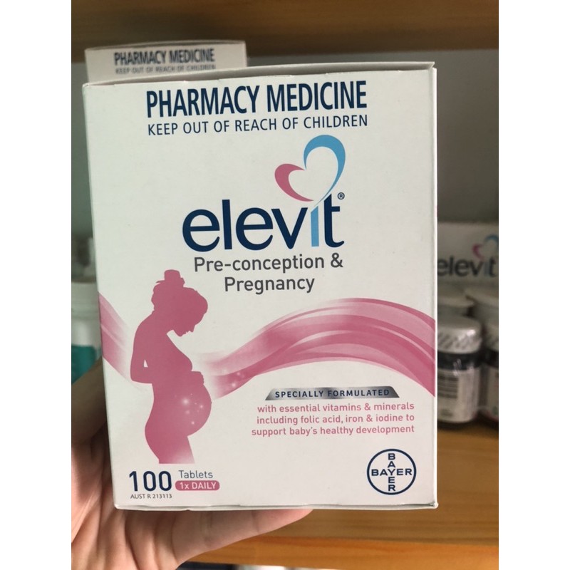Elevit bầu mẫu mới date 2024 ạ