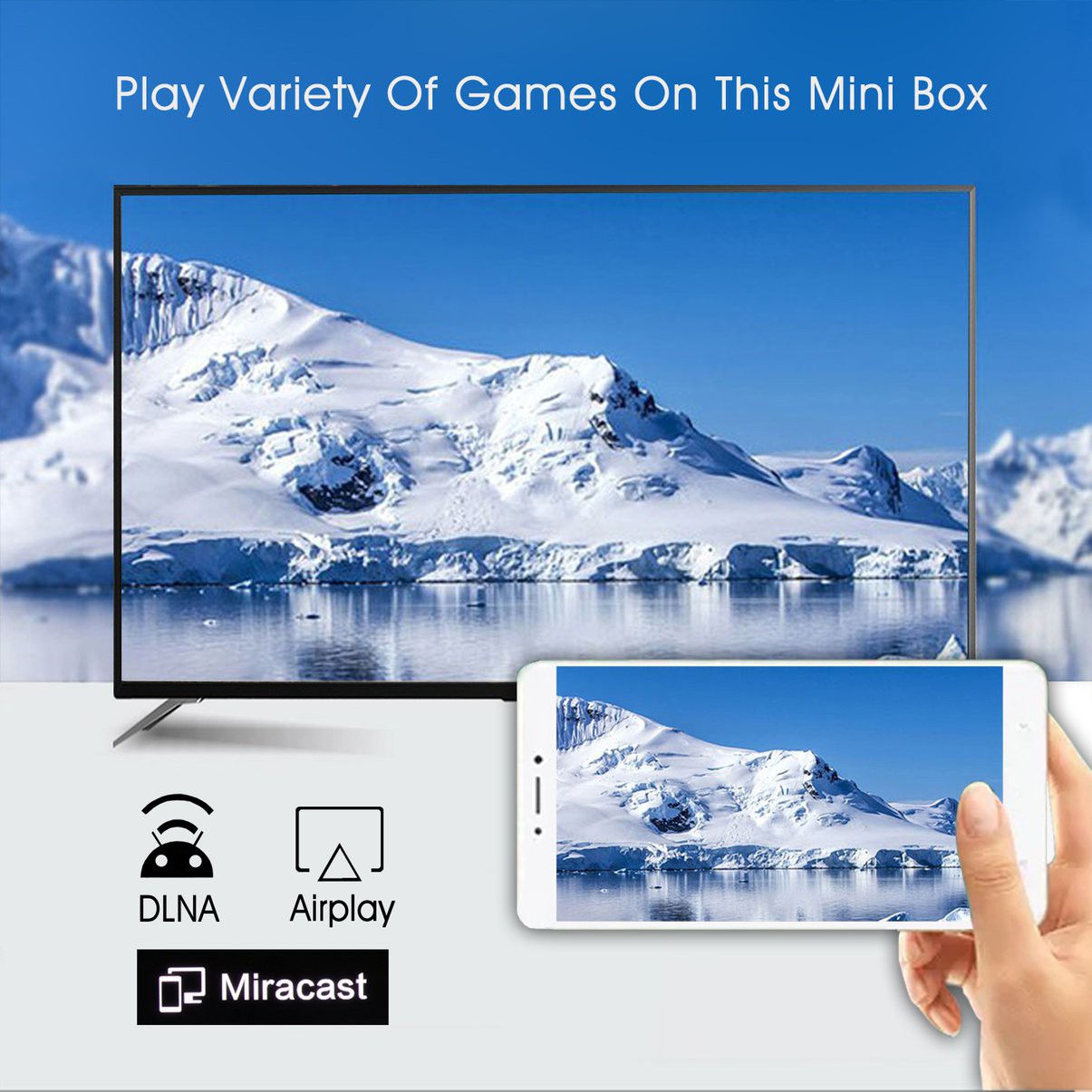 Tv Box H96 Mini H8 Android 9.0 4gb + 8gb 2 + 16gb 2.4g / 5g Wifi 4k | BigBuy360 - bigbuy360.vn