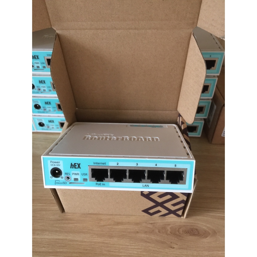 Router Mikrotik RB750-Gr3   - Bảo Hành 12 Tháng