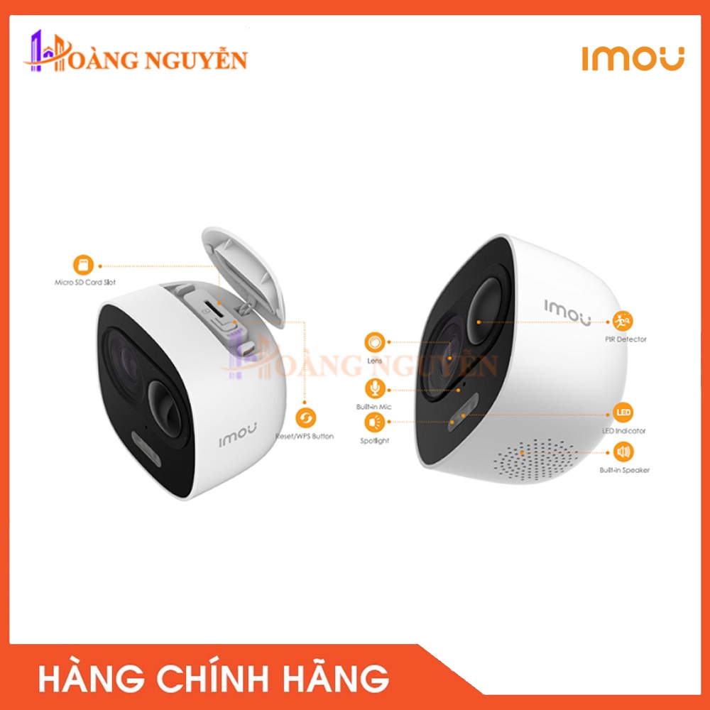 [NHÀ PHÂN PHỐI] Camera Wifi Thông Minh IMOU IPC-B26EP 2MP - Phát Hiện Con Người, Đàm Thoại Hai Chiều, Bảo vệ 24/7