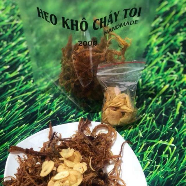 Heo khô cháy tỏi
