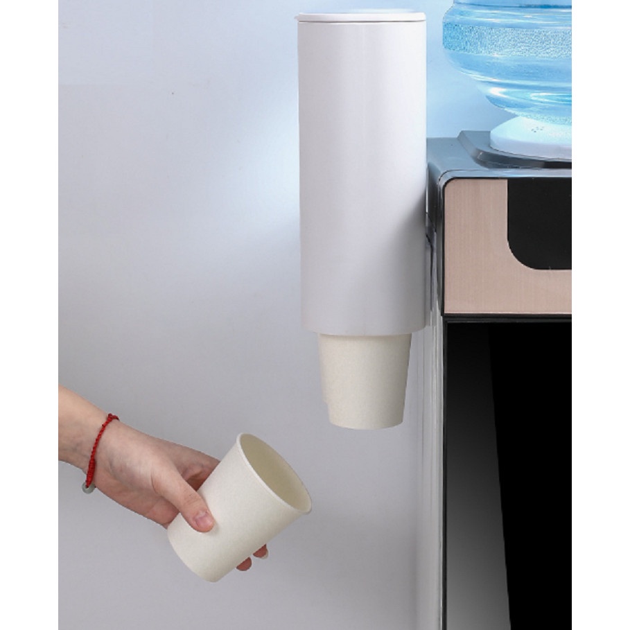 Hộp Đựng Ly/Cốc Giấy/Nhựa Treo Tường Dùng 1 Lần Trong Văn Phòng, Công Sở, Siêu Thị, Cửa Hàng Đủ Các Loại 1 Ngăn 2 Ngăn