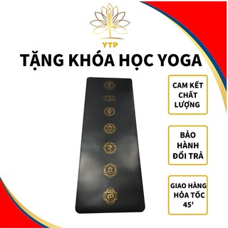 Thảm Tập Yoga NICEGOOD 💥 Thảm PU Cao Su Non Cao Cấp 💥 Chống Trượt 100% Bám Tốt Không Đau Gối Tập Gym