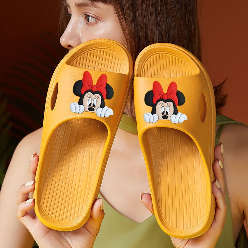 Dép Đi Trong Nhà Tắm Đế Mềm Chống Trượt Thời Trang Mùa Hè Cho Cặp Đôi