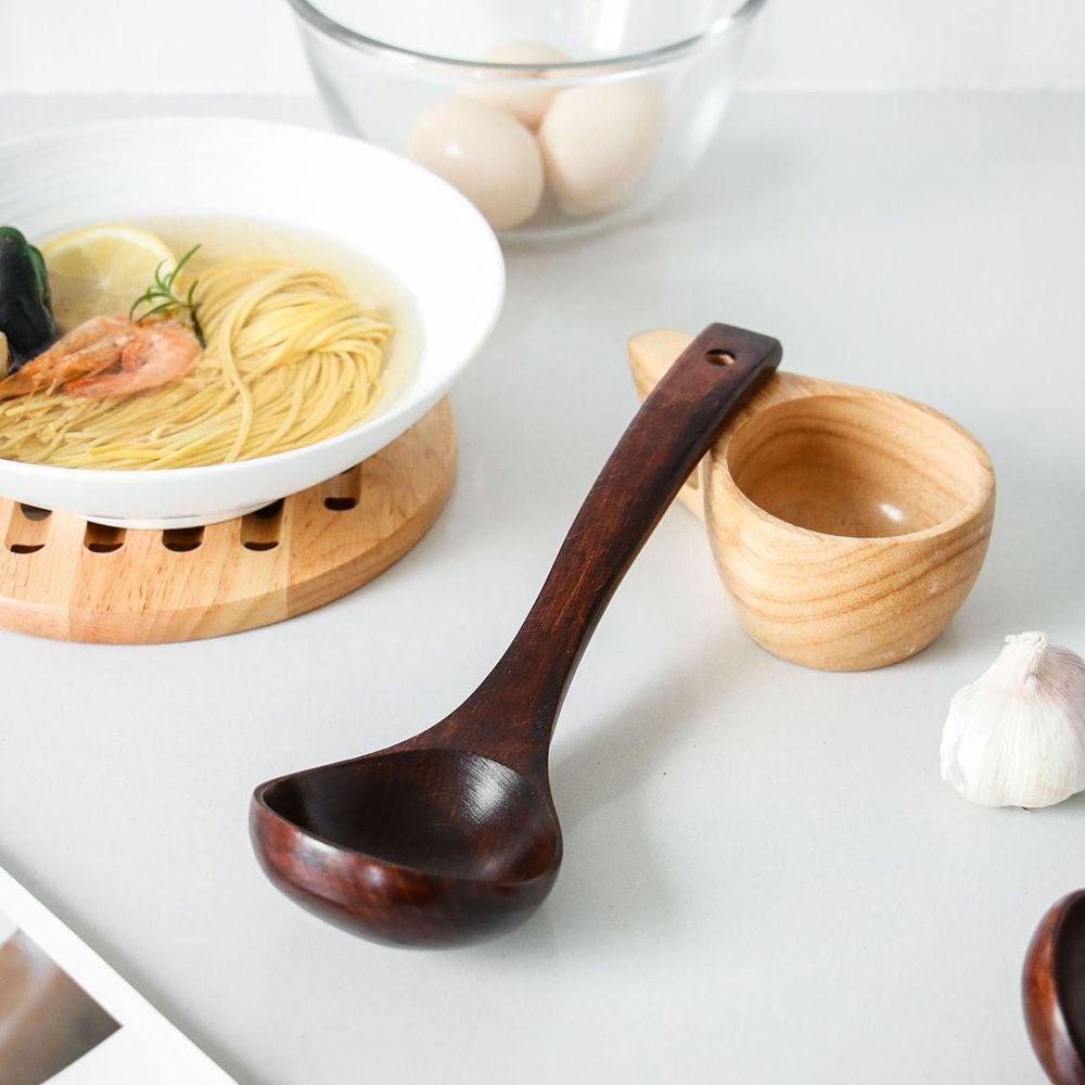 Muỗng Gỗ Ăn Súp / Món Tráng Miệng AUGUSTINE Dành Cho Nhà Bếp