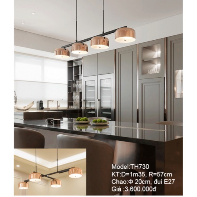 Đèn thả hiên đại