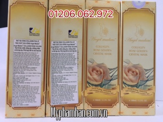 Mặt Nạ Vàng Collagen Tinh Chất Hoa Hồng Angel Madam