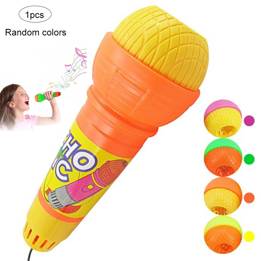 Micro Karaoke Âm Vang Đổi Giọng Bằng Chất Liệu Nhựa Dành Cho Bé