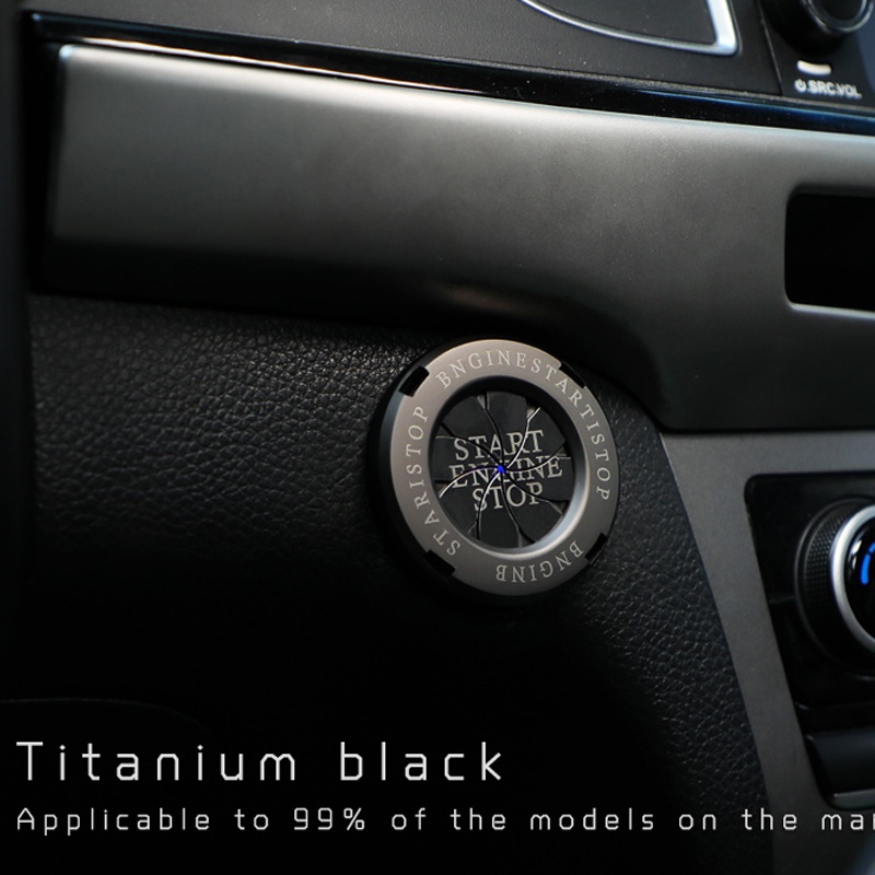 Nắp Nút Bấm Khởi Động Xe Hơi Hyundai I10 Santafe Tucson Accent Kona I20 Creta Veloster Palisade Avante Ioniq Sonata Vence Elantra Santro