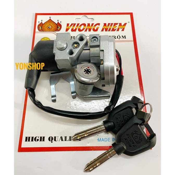 Bộ Ổ Khoá Xe Future II Chìa 8 Cạnh Chống Trộm Hàng Cao Cấp Chính Hãng VƯƠNG NIỆM