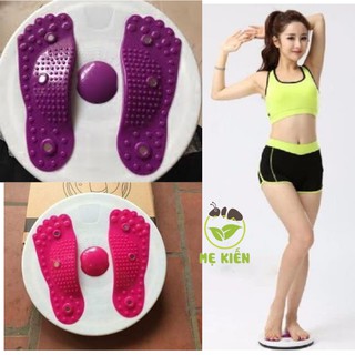 Đĩa xoay eo ❣️✌️ hình bàn chân❣️❣️❣️ massage bấm huyệt lưu thông khí huyết (MS02)