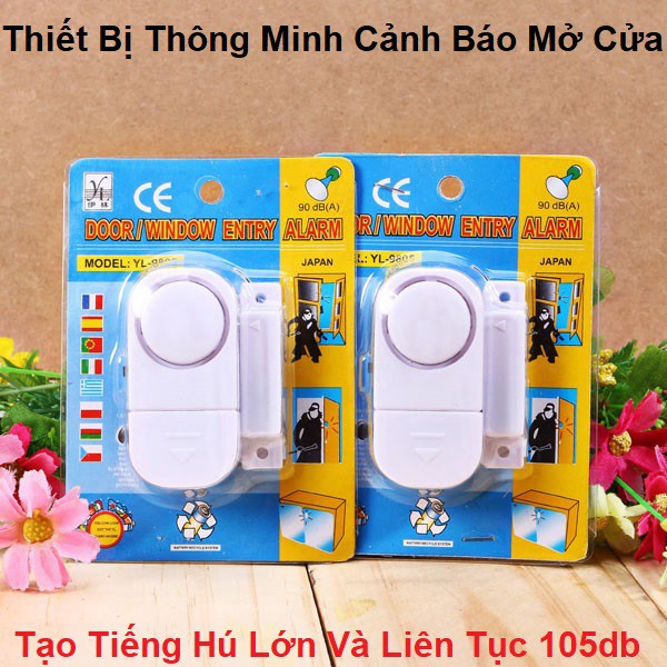 Chuông Báo Động Cảnh Báo Mở Cửa - Chống Trộm - Trông Trẻ em - Cảnh Báo Trẻ Em Tự Do Mở Cửa - Chuông Thông Minh