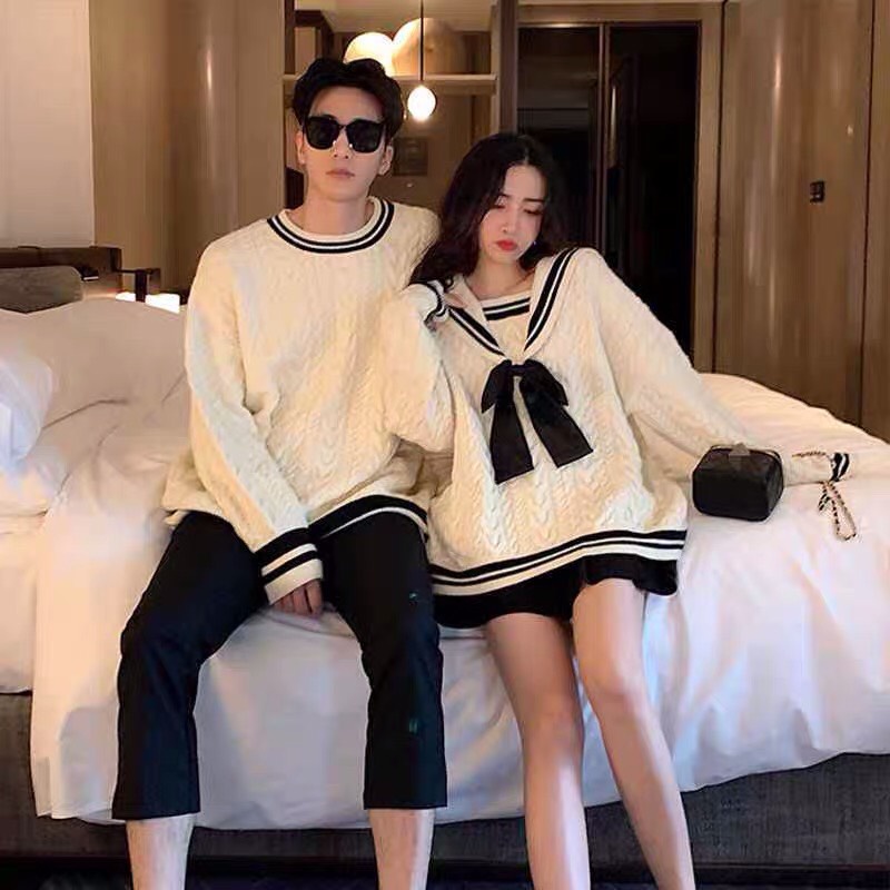 Áo Len Đôi Nam Nữ Couple Thời Trang
