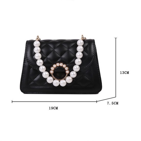 Túi xách nữ đẹp, túi đeo chéo phối ngọc sang chảnh đi chơi thời trang PK 388