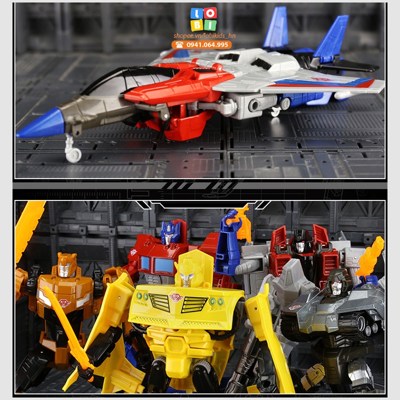 Đồ chơi mô hình hợp kim Starcream - TRANSFORMERS  biến hình Robot -  Lobikids